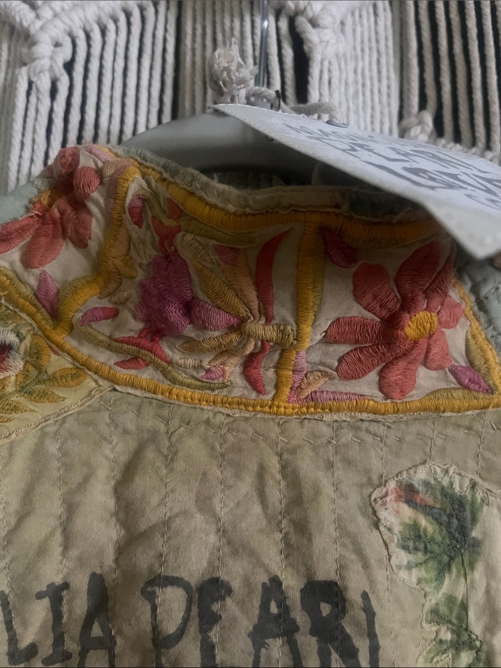 Magnolia Pearl Mint Sage Floral Kimono Jacket - Picture 15 of 16